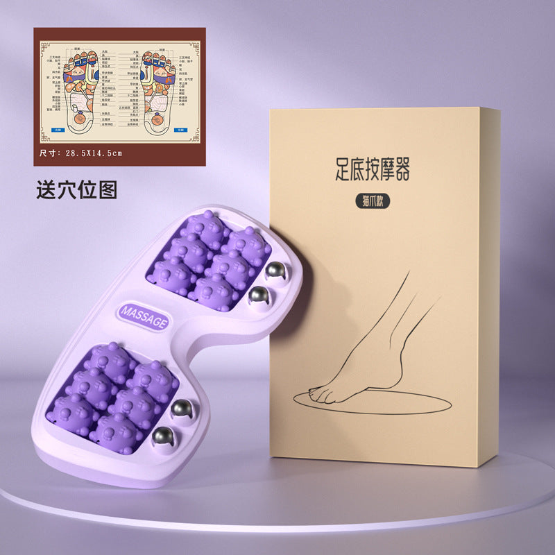 Foot Massage Machine with Magnetic Roller for Home Use